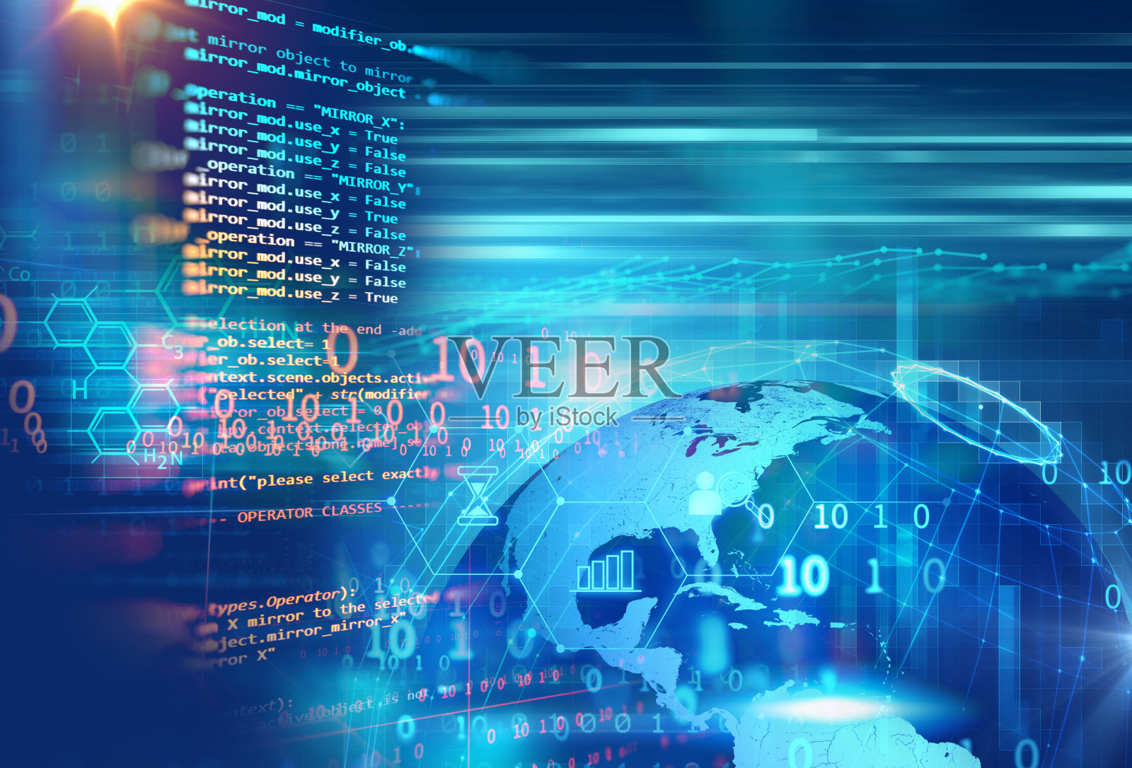 編程代碼抽象技術(shù)背景下的軟件開發(fā)人員和計(jì)算機(jī)腳本照片攝影